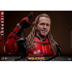 Nicepool Hot Toys mms788 - figurine Deadpool et Wolverine 1/6