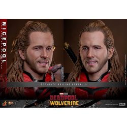 Nicepool Hot Toys mms788 - figurine Deadpool et Wolverine 1/6