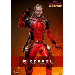 Nicepool Hot Toys mms788 - figurine Deadpool et Wolverine 1/6