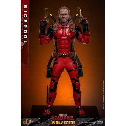Nicepool Hot Toys mms788 - figurine Deadpool et Wolverine 1/6
