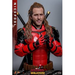 Nicepool Hot Toys mms788 - figurine Deadpool et Wolverine 1/6