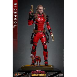 Nicepool Hot Toys mms788 - figurine Deadpool et Wolverine 1/6