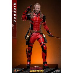 Nicepool Hot Toys mms788 - figurine Deadpool et Wolverine 1/6