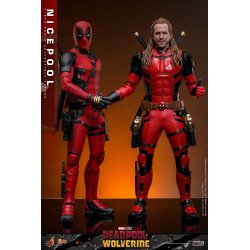 Nicepool Hot Toys mms788 - figurine Deadpool et Wolverine 1/6