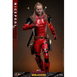 Nicepool Hot Toys mms788 - figurine Deadpool et Wolverine 1/6