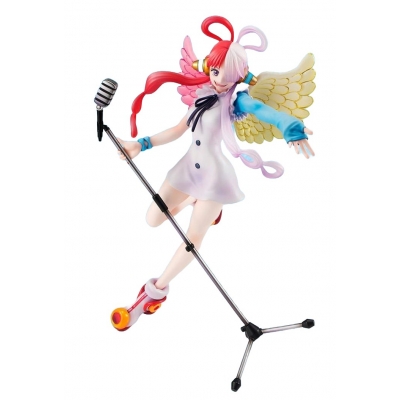 Uta Megahouse diva of the world Portrait of Pirates POP statue (One Piece Red)