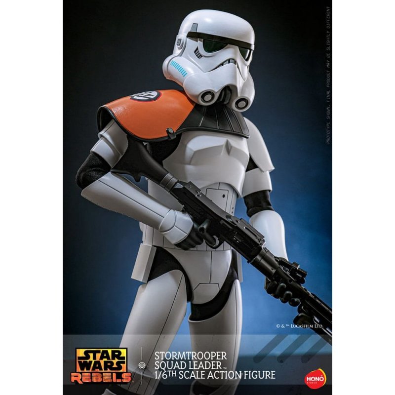 Leader Figure Stormtrooper Squad Leader Hono HS09 : Star Wars Rebels action figure