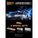 Delorean Time Machine Blitzway - Back To The Future 2 car 1/6 replica