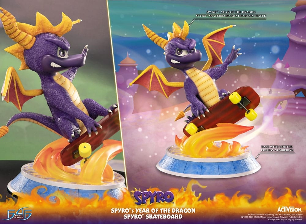 Spyro First 4 Figures F4F - Spyro Year Of The Dragon 34 cm figure