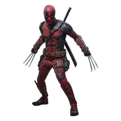 Deadpool Battling Version Hot Toys MMS782 - Deadpool and Wolverine 1/6 action figure Deadpool Battling Version Hot Toys MMS782 - Deadpool and Wolverine 1/6 action figure