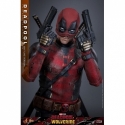 Deadpool Battling Version Hot Toys MMS782 - Deadpool and Wolverine 1/6 action figure