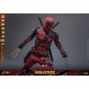 Deadpool Battling Version Hot Toys MMS782 - figurine Deadpool et Wolverine 1/6