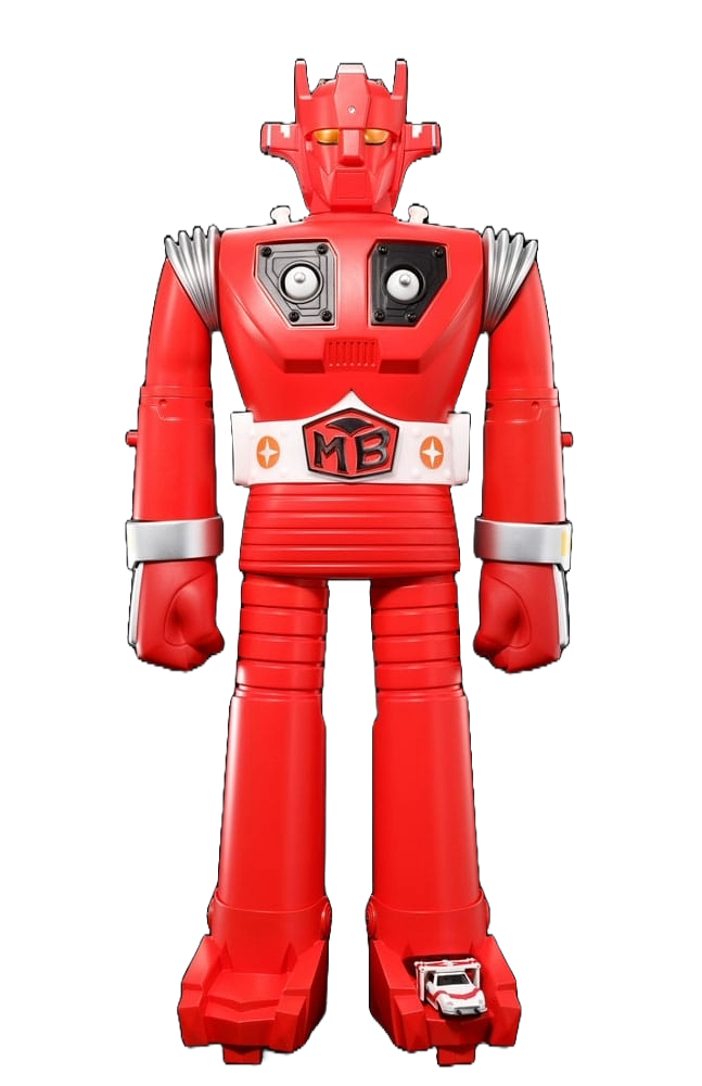 Machbaron Jumbo Machinder Bandai - figurine Super Robot Mach Baron 60 cm