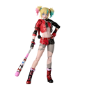 Harley Quinn Revoltech Amazing Yamaguchi Kaiyodo - Suicide Squad Isekai 15 cm action figure