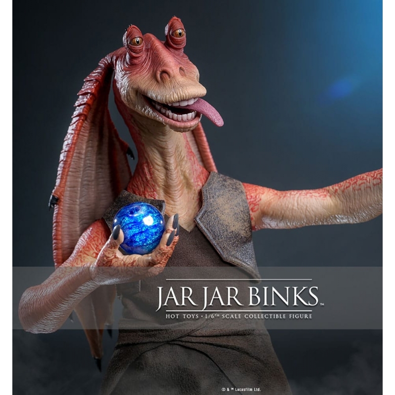 thumbnail interactive-video image 1 of Star Wars Jar Jar Binks Power Of Jedi Action Figure Tatooine Complete Loose 2001 1 of 13