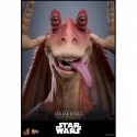 Jar Jar Binks par Hot Toys - figurine 1/6 Star Wars La Menace Fantome de 33 cm