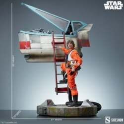 Luke Skywalker (X-Wing: Red Five Standing By) Premium Format by Sideshow Collectibles - Star Wars 1/4 scale statue
