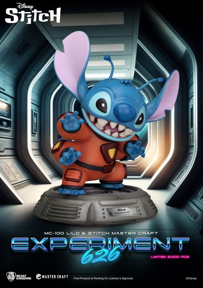 Stitch (Experiment 626) Master Craft by Beast Kingdom MC-100 - Lilo and Stitch 39 cm statue