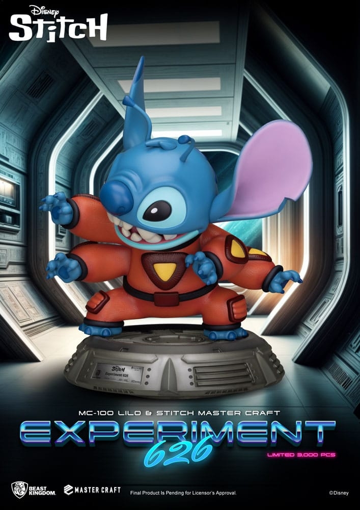 Stitch (Experiment 626) Master Craft by Beast Kingdom MC-100 - Lilo and Stitch 39 cm statue