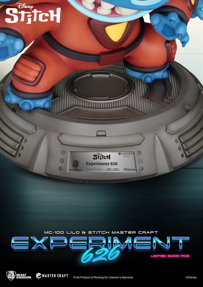 Stitch (Experiment 626) Master Craft by Beast Kingdom MC-100 - Lilo and Stitch 39 cm statue
