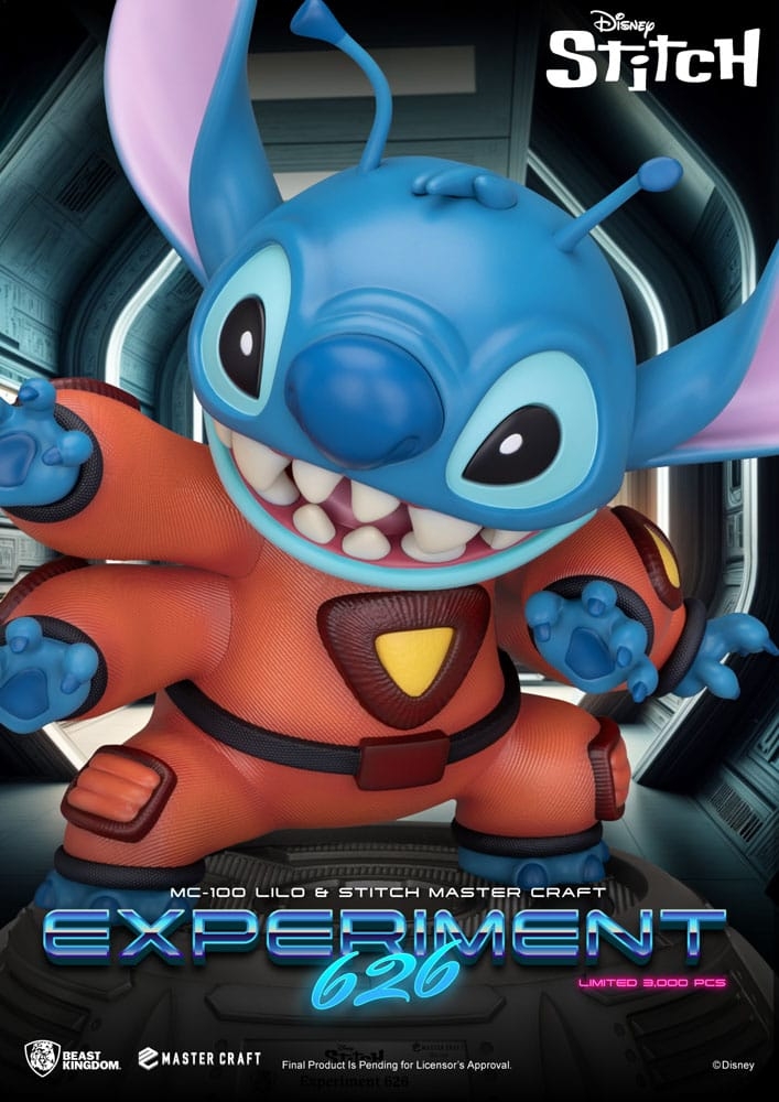Stitch (Experiment 626) Master Craft by Beast Kingdom MC-100 - Lilo and Stitch 39 cm statue