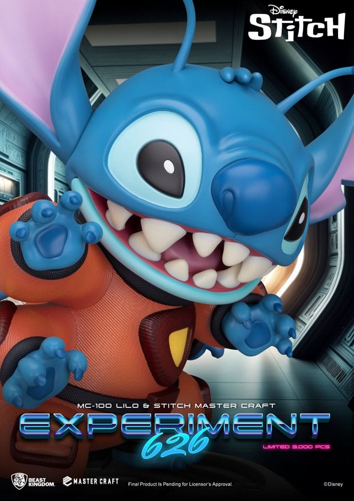 Stitch (Experiment 626) Master Craft by Beast Kingdom MC-100 - Lilo and Stitch 39 cm statue