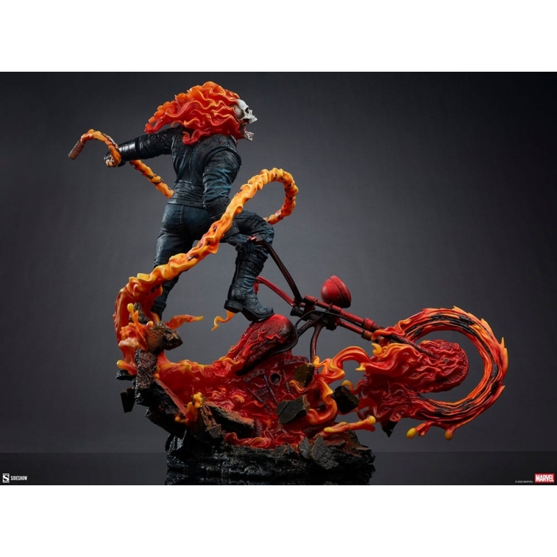 Ghost Rider Premium Format statue Sideshow - Classic Variant