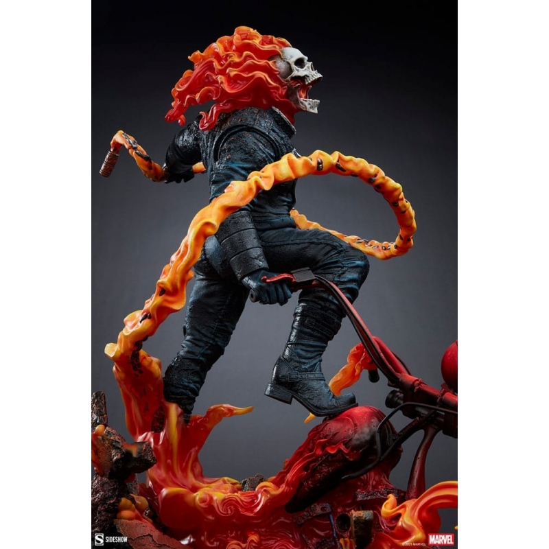 Ghost Rider Premium Format statue Sideshow - Classic Variant