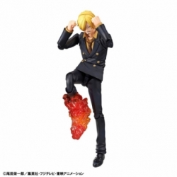 Sanji Variable Action Heroes van Megahouse Rerun version - One Piece 17 cm actiefiguur