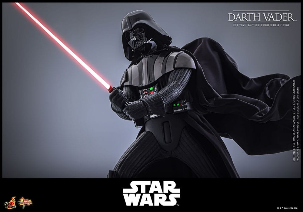 Figurine Star Wars Dark Vador Retro Collection 9,5 Cm | Inspirée Obi-Wan Kenobi | 5 Articulations Hasbro