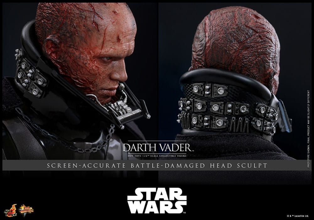 Dark Vador par Hot Toys - MMS810 - figurine 1/6 Star Wars Episode III La Revanche Des Sith de 35 cm