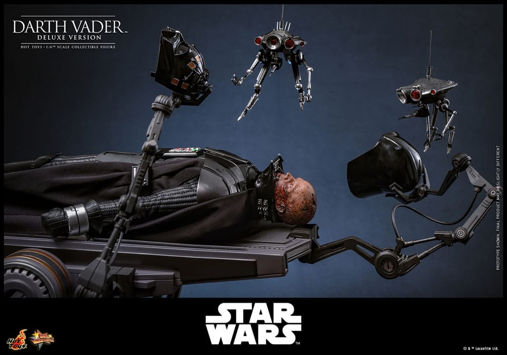 Dark Vador Deluxe par Hot Toys - MMS811 - figurine 1/6 Star Wars Episode III La Revanche Des Sith de 35 cm