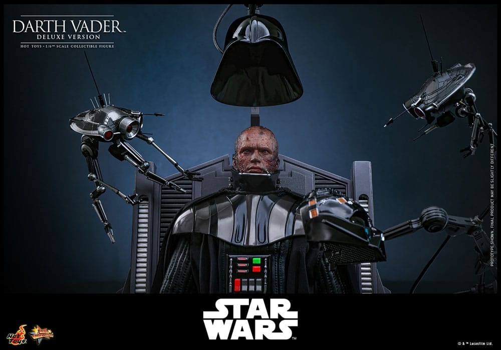 Dark Vador Deluxe par Hot Toys - MMS811 - figurine 1/6 Star Wars Episode III La Revanche Des Sith de 35 cm