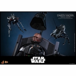 Darth Vader van Hot Toys MMS811 Deluxe version - Star Wars Episode III Revenge Of The Sith 1/6 schaal actiefiguur