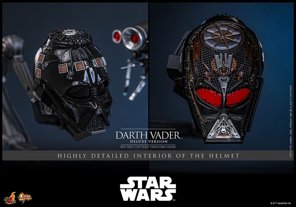 Dark Vador Deluxe par Hot Toys - MMS811 - figurine 1/6 Star Wars Episode III La Revanche Des Sith de 35 cm
