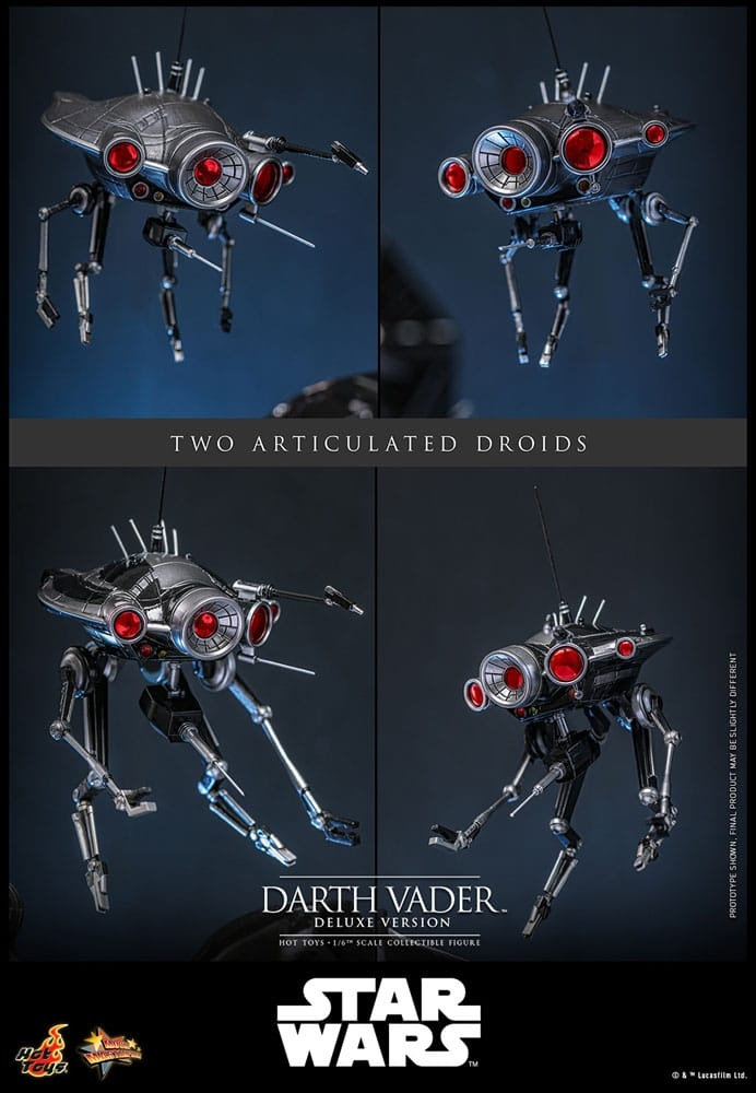 Dark Vador Deluxe par Hot Toys - MMS811 - figurine 1/6 Star Wars Episode III La Revanche Des Sith de 35 cm