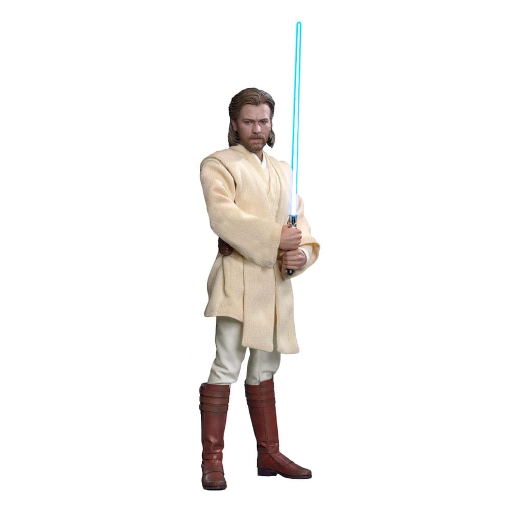 Obi-Wan Kenobi par Hot Toys - figurine 1/6 Star Wars Episode II : L'Attaque Des Clones de 31 cm - Reference MMS808