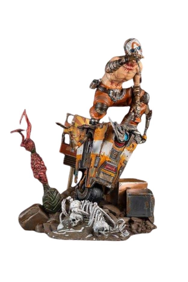 Psycho Bandit and Claptrap by Pure Arts - Borderlands 3 1/6 scale diorama
