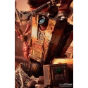 Psycho Bandit and Claptrap by Pure Arts - Borderlands 3 1/6 scale diorama