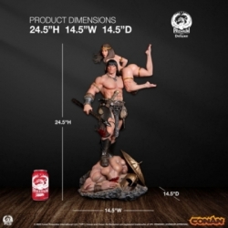 Conan van Premium Collectibles Studio Deluxe version - Conan The Barbarian 1/4 schaal standbeeld