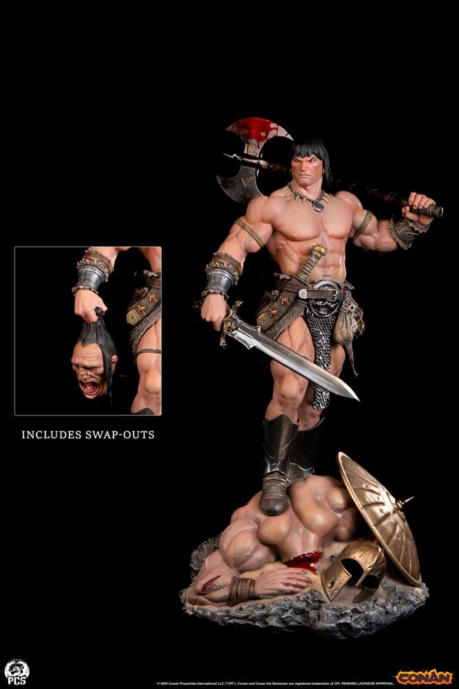 Conan par Premium Collectibles Studio - statue 1/4 Conan Le Barbare de 63 cm