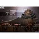 Jabba (avec trône) Sixth Scale Deluxe par Sideshow Collectibles - figurine 1/6 Star Wars Episode VI Le Retour Du Jedi de 74 cm