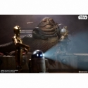 Jabba (avec trône) Sixth Scale Deluxe par Sideshow Collectibles - figurine 1/6 Star Wars Episode VI Le Retour Du Jedi de 74 cm
