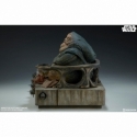 Jabba (avec trône) Sixth Scale Deluxe par Sideshow Collectibles - figurine 1/6 Star Wars Episode VI Le Retour Du Jedi de 74 cm