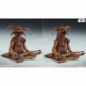 Jabba (avec trône) Sixth Scale Deluxe par Sideshow Collectibles - figurine 1/6 Star Wars Episode VI Le Retour Du Jedi de 74 cm