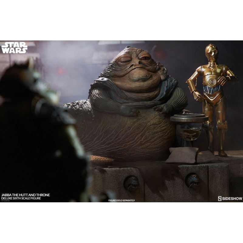 Figurine Jabba The Hutt Sixth Scale de Sideshow - Star Wars