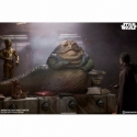 Jabba (avec trône) Sixth Scale Deluxe par Sideshow Collectibles - figurine 1/6 Star Wars Episode VI Le Retour Du Jedi de 74 cm