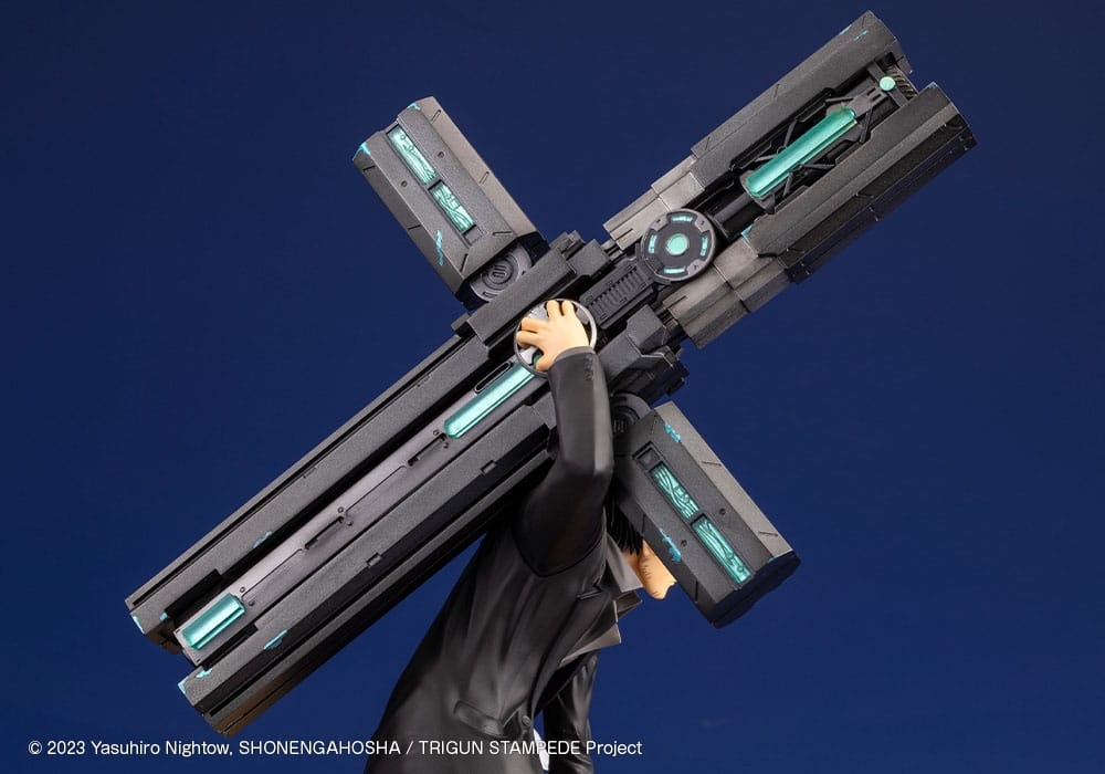 Nicholas D Wolfwood ARTFXJ par Kotobukiya - figurine 1/8 Trigun Stampede de 28 cm