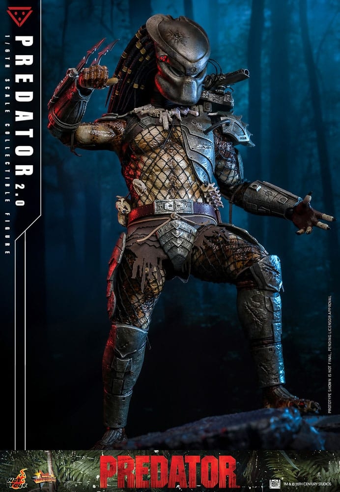 Predator (2.0) par Hot Toys - figurine 1/6 de 34 cm - Reference MMS816