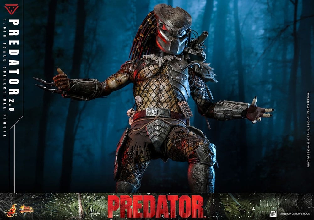 Predator (2.0) par Hot Toys - figurine 1/6 de 34 cm - Reference MMS816